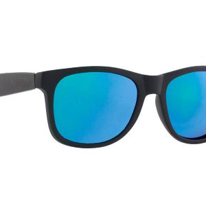 Lifestyle > Okulary - Okulary Majesty L+ Black/Graphite with Blue Mirror Lenses