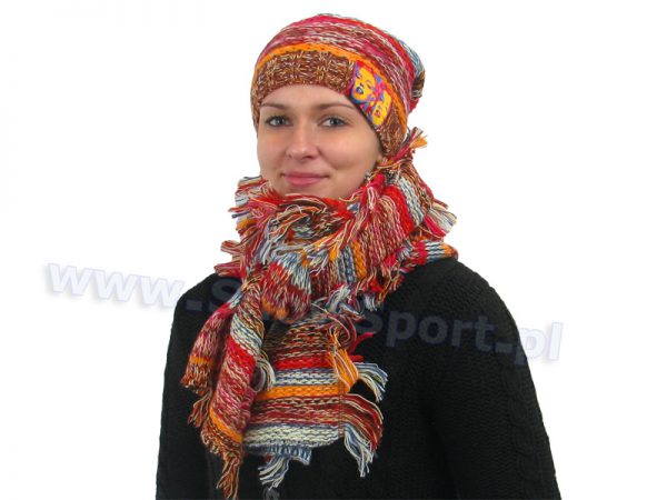 Odzież zimowa > Nakrycia głowy - Komplet czapka i szalik Loman Marylin 109 2014